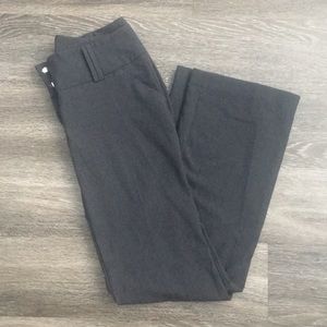 Gray work pants